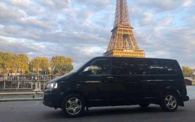 Paris disney minivan taxi